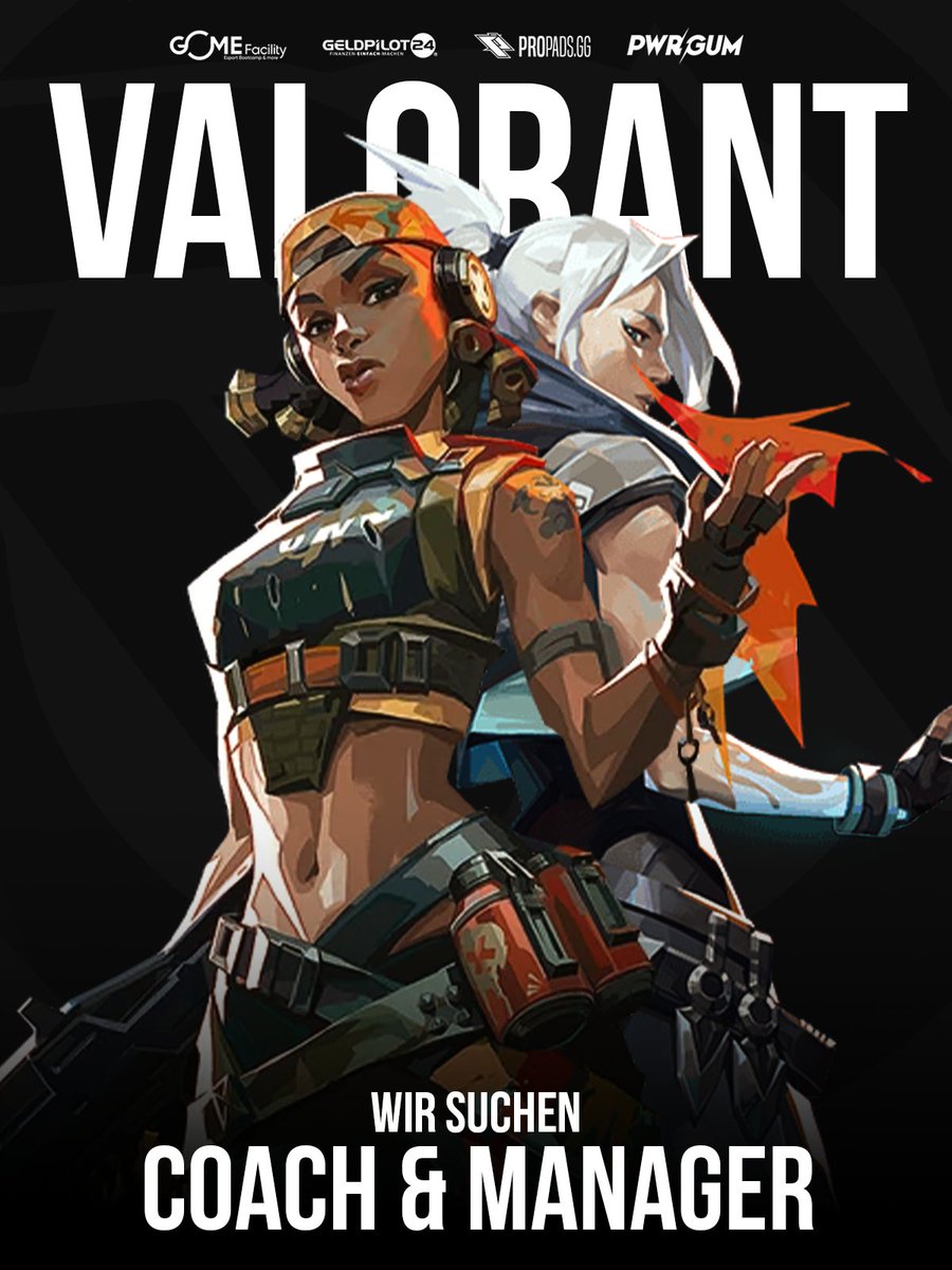 ROA-eSports sucht Verstärkung für unser Valorant-Team!

Wir bei ROA-eSports sind auf der Suche nach einem engagierten Coach sowie einem Manager, die unser Valorant-Team auf das nächste Level bringen!

🧠Coach:
- Analysiert Spiele und entwickelt Strategien
- Gibt konstruktive