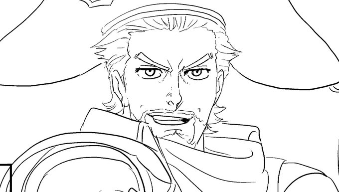 休日の、薬のおかげでしんどくない内にいそいそ清書作業…

なんだか推しを描いてる間は体の調子がいい気がする(たぶんシャンとしないとキレイな線を引けないからだと思われる) 