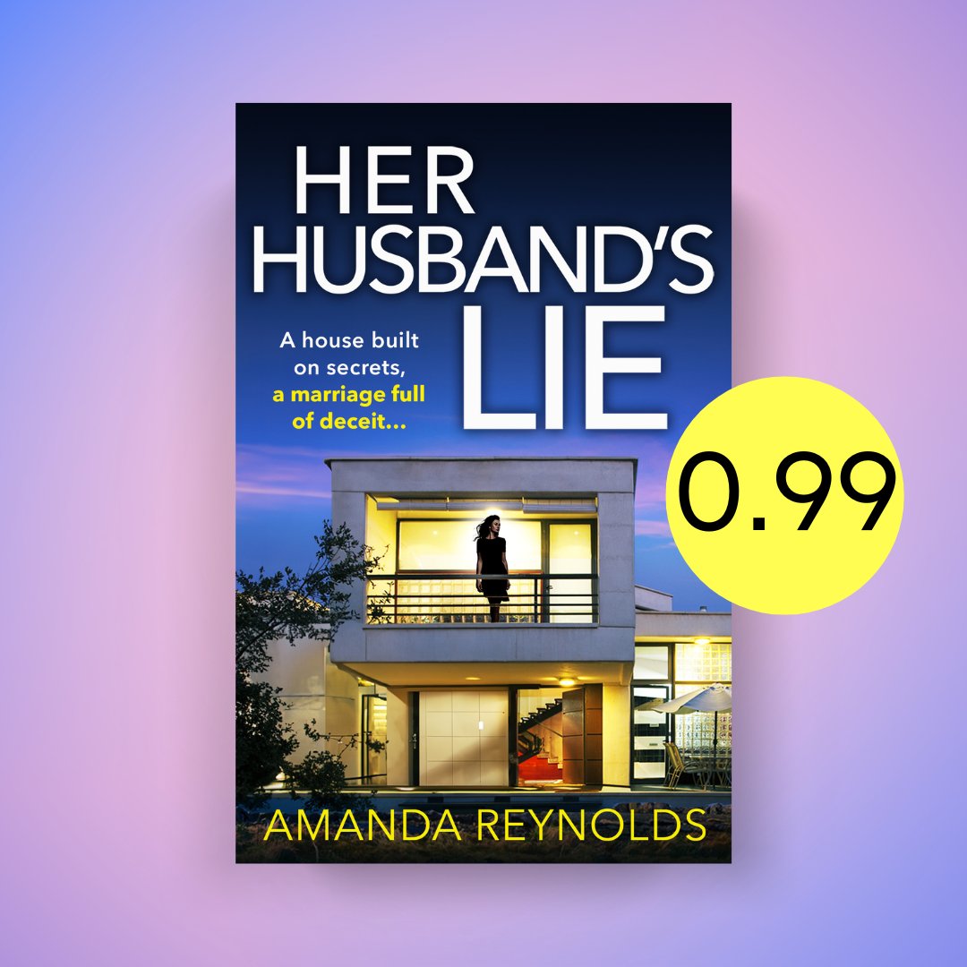 Boldwood Books (@boldwoodbooks) on Twitter photo ✨ 0.99 DEAL ✨
She thought she trusted her husband with her life; but a lot can happen in a week... 👀
#HerHusbandsLie is a jaw-dropping psychological thriller from <a href="/amandareynoldsj/">Amanda Reynolds</a> that's full of twists from the start 📚
Start reading for 0.99 now! mybook.to/husbandsliesoc… ✨ 0.99 DEAL ✨
She thought she trusted her husband with her life; but a lot can happen in a week... 👀
#HerHusbandsLie is a jaw-dropping psychological thriller from <a href="/amandareynoldsj/">Amanda Reynolds</a> that's full of twists from the start 📚
Start reading for 0.99 now! mybook.to/husbandsliesoc…