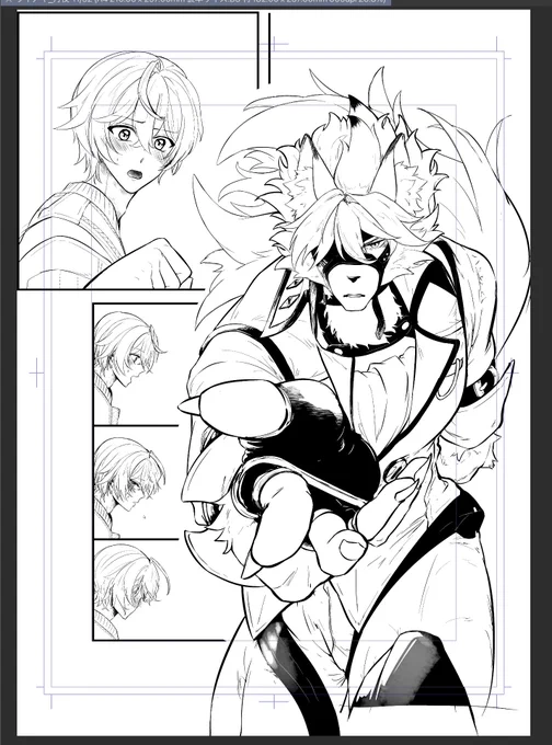 ライアキwip

もふもふしたいという欲望が顕著に出てしまった気がする… 