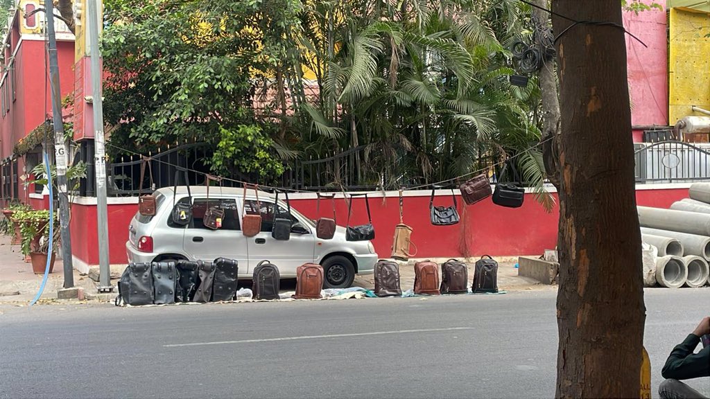 Anil Raje Urs (@anilrajeurs3) on Twitter photo Sir please evict this hawker from 8th main 8th cross, Malleswaram next to GM Rejoyz. There is no foothpath to walk. Bwssb has already dumped concrete pipes. <a href="/blrcitytraffic/">ಬೆಂಗಳೂರು ಸಂಚಾರ ಪೊಲೀಸ್ BengaluruTrafficPolice</a> <a href="/CPBlr/">CP Bengaluru ಪೊಲೀಸ್ ಆಯುಕ್ತ ಬೆಂಗಳೂರು</a> <a href="/DeccanHerald/">Deccan Herald</a> <a href="/TOIBengaluru/">TOI Bengaluru</a> <a href="/NewIndianXpress/">The New Indian Express</a> <a href="/THBengaluru/">The Hindu-Bengaluru</a> Sir please evict this hawker from 8th main 8th cross, Malleswaram next to GM Rejoyz. There is no foothpath to walk. Bwssb has already dumped concrete pipes. <a href="/blrcitytraffic/">ಬೆಂಗಳೂರು ಸಂಚಾರ ಪೊಲೀಸ್ BengaluruTrafficPolice</a> <a href="/CPBlr/">CP Bengaluru ಪೊಲೀಸ್ ಆಯುಕ್ತ ಬೆಂಗಳೂರು</a> <a href="/DeccanHerald/">Deccan Herald</a> <a href="/TOIBengaluru/">TOI Bengaluru</a> <a href="/NewIndianXpress/">The New Indian Express</a> <a href="/THBengaluru/">The Hindu-Bengaluru</a>