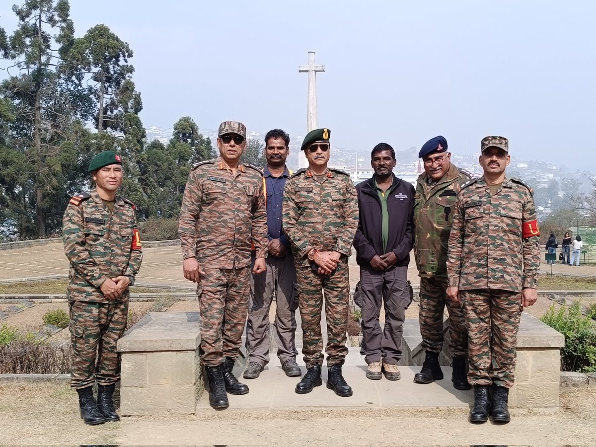 Kohima War Cemetery🇮🇳
<a href="/CWGC/">Commonwealth War Graves</a> <a href="/AAPAComms/">AAAComms</a>