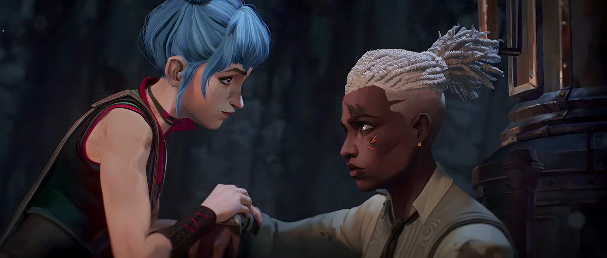 Arcane4K's tweet image. Arcane 4K - Ekko &amp;amp; Powder