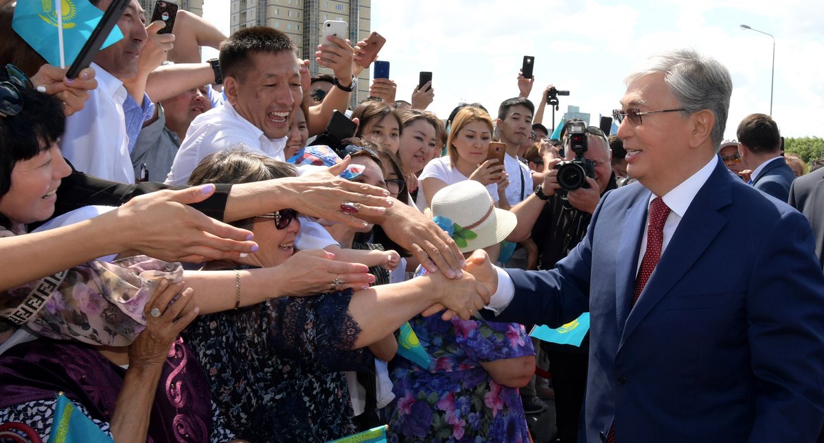 aqorda_press's tweet photo. As #Kazakhstan celebrates a very special day today, the #GratitudeDay, President Kassym-Jomart Tokayev emphasized unity & collective effort in building a stronger nation. 
On this day meant to honour solidarity and mutual support, the President @TokayevKZ stressed that unity & love for the country have guided Kazakhstan through its toughest challenges. He has called on every citizen to embrace their role in shaping the nation's future amid historic reforms.
