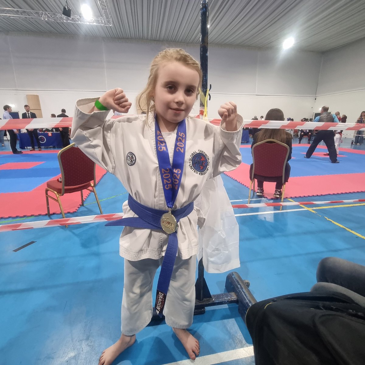 RayMairead's tweet photo. Won Gold in sparring, got 4 fouls too so did well.
#Taekwondo
#UKTKD https://t.co/ftbf2vb9Kx