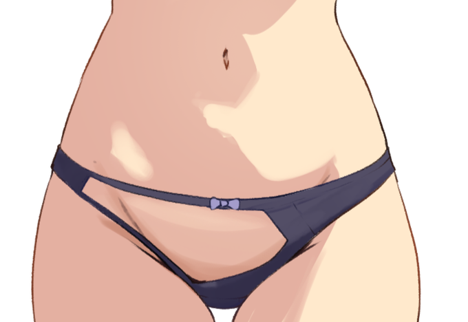 このまえお友達がはいてたパンツがすごかった 