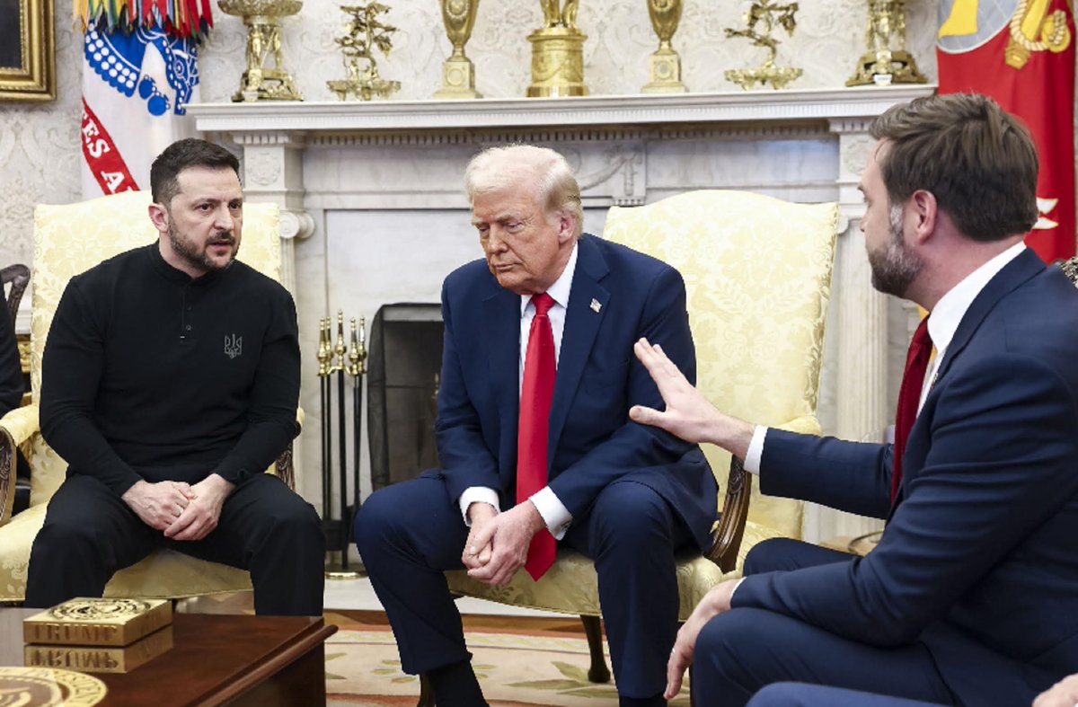 +++ 📷 COSA SI SONO DETTI 📷 +++ Lo scontro nello Studio Ovale: ecco la lite fra #Trump, #Zelensky e Vance parola per parola gazzettadelsud.it/?p=2005103