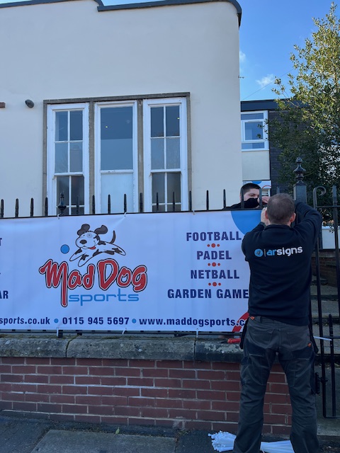 So the signage went up yesterday designed and installed by the brilliant people at AR Signs! See you next Saturday (hopefully!)