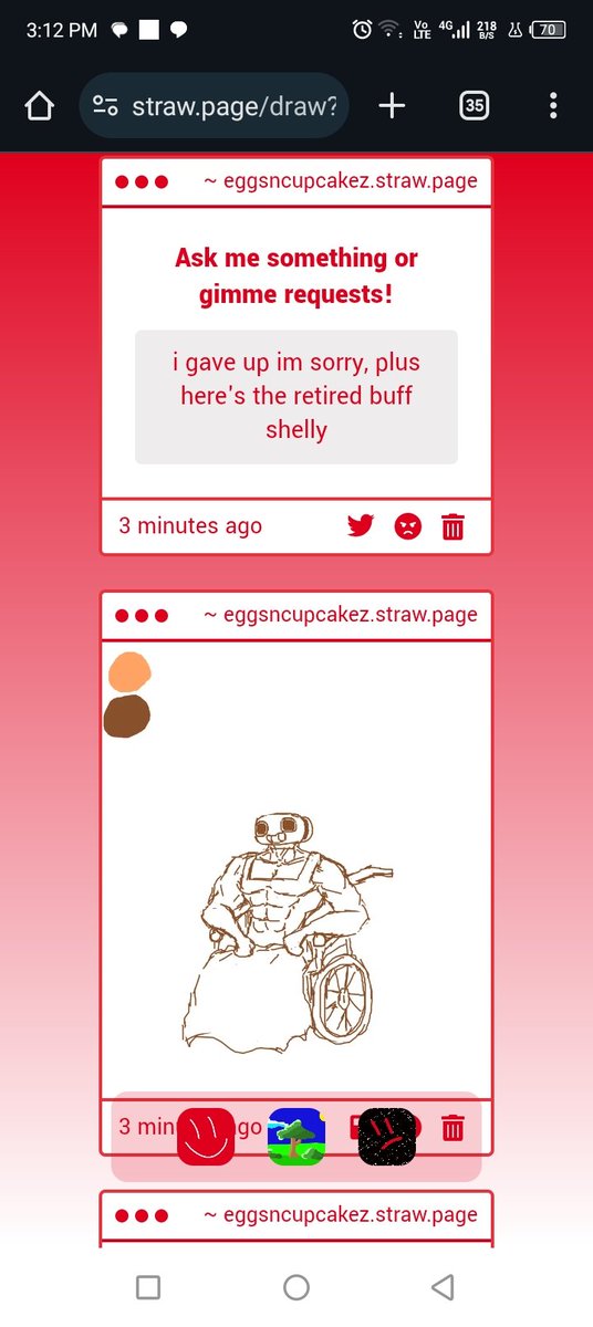 MrFlimFlam_Good's tweet image. Is she in a wheelchair because she can't stand up for herself((references her lore😱😱😱))

Also its fine, no need to apologize i think it look awesome