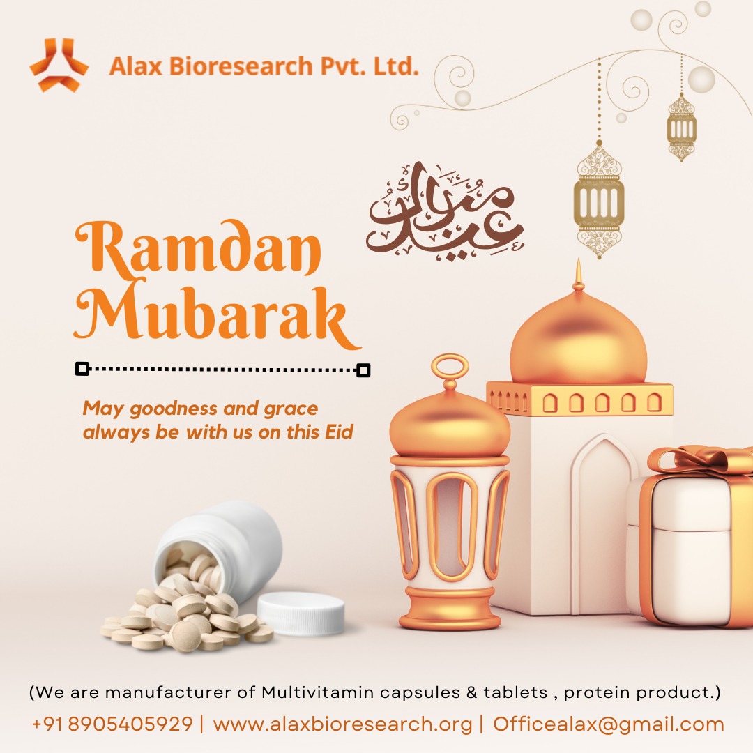 AlaxBIORESEARCH's tweet image. Ramadan Mubarak!
May this holy month bring peace, prosperity, and endless blessings to you and your loved ones.
🌿 Alax Bioresearch Pvt. Ltd.
📩 officealax@gmail.com
📞 +91 8905405929
🌐 alaxbioresearch.org

#RamadanMubarak #RamadanKareem #AlaxBioresearch #BlessedMonth