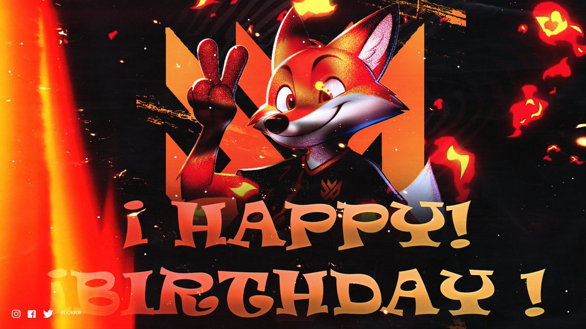 🦊MUCHAS FELICIDADES🦊 

🦊<a href="/JonArranz2010/">Jon 🔴⚪🦁🏆</a> por cumplir un año más y ojalá disfrute de tu gran día crack.  

🦊FELIZ CUMPLEAÑOS🦊