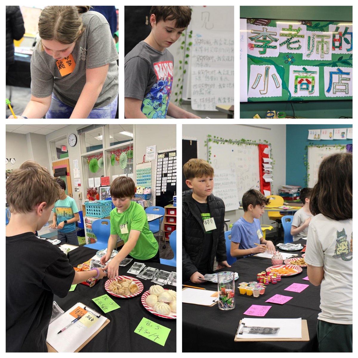 5th-grade immersion students are buzzing with excitement! 🎉 They’re integrating decimals with Chinese culture while sharpening their Mandarin skills! 🌏📚 Math &amp; language come alive! #StoughStallions