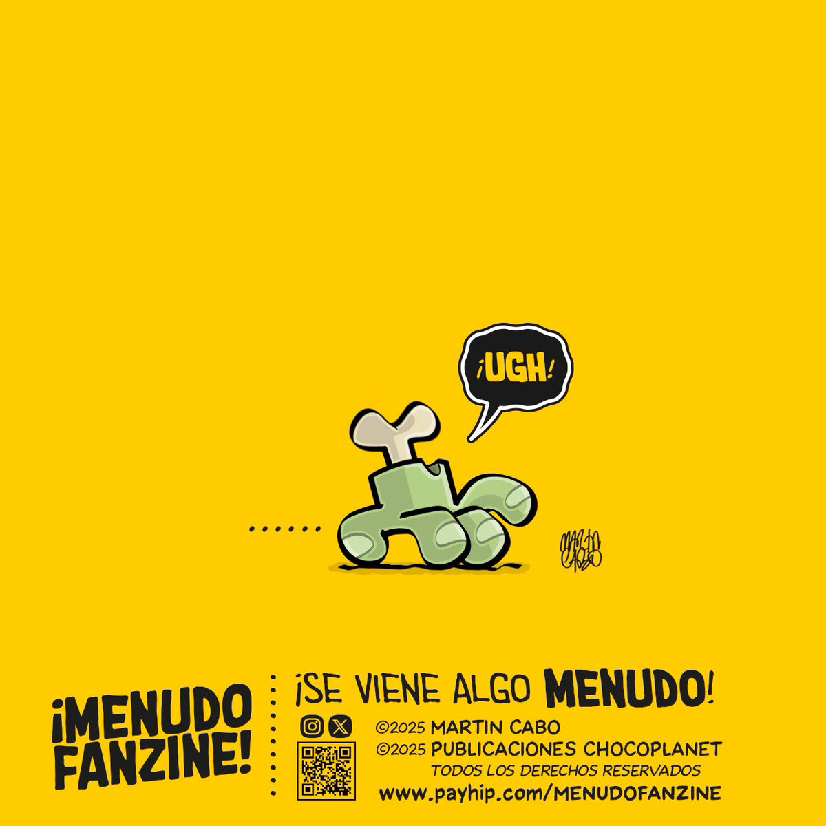 ¡SE VIENE ALGO MENUDO! porque ¡MUY PRONTITO! estrenamos un nuevo ¡FANZINE! repleto de PERSONAJES y GENIALIDADES con <a href="/menudofanzine/">¡MENUDO FANZINE!</a> <a href="/Martin_Cabo/">Martin Cabo</a> <a href="/PublChocoplanet/">Publicaciones Chocoplanet</a> ¡OJETE!
#leeteunfanzine #menudofanzine #martincabo #publicacioneschocoplanet #fanzine #tbo #comic #webcomic #comiccadiz