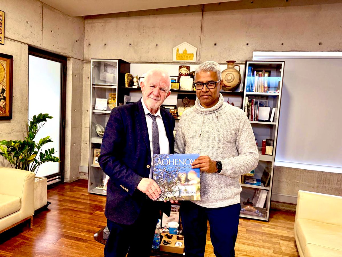 India ๐ฎ๐ณ in Republic of Cyprus ๐จ๐พ (@hci_nicosia) on Twitter photo High Commissioner Mr. Manish met with Mayor of Athienou, Mr. Kyriacos Kareklas, and discussed strengthening bilateral ties ๐ฎ๐ณ๐ค๐จ๐พand exploring avenues for #collaboration betweeen the <a href="/HCI_Nicosia/">India ๐ฎ๐ณ in Republic of Cyprus ๐จ๐พ</a> and Athienou Municipality. #IndiaCyprusRelations #India #Cyprus #bilateralties High Commissioner Mr. Manish met with Mayor of Athienou, Mr. Kyriacos Kareklas, and discussed strengthening bilateral ties ๐ฎ๐ณ๐ค๐จ๐พand exploring avenues for #collaboration betweeen the <a href="/HCI_Nicosia/">India ๐ฎ๐ณ in Republic of Cyprus ๐จ๐พ</a> and Athienou Municipality. #IndiaCyprusRelations #India #Cyprus #bilateralties
