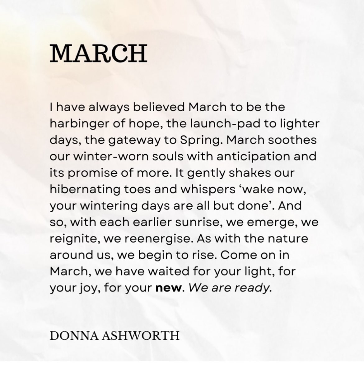 glendadavies's tweet photo. #NewMonth #SpringIsSpringing β€οΈ https://t.co/uzKjVD8R8g