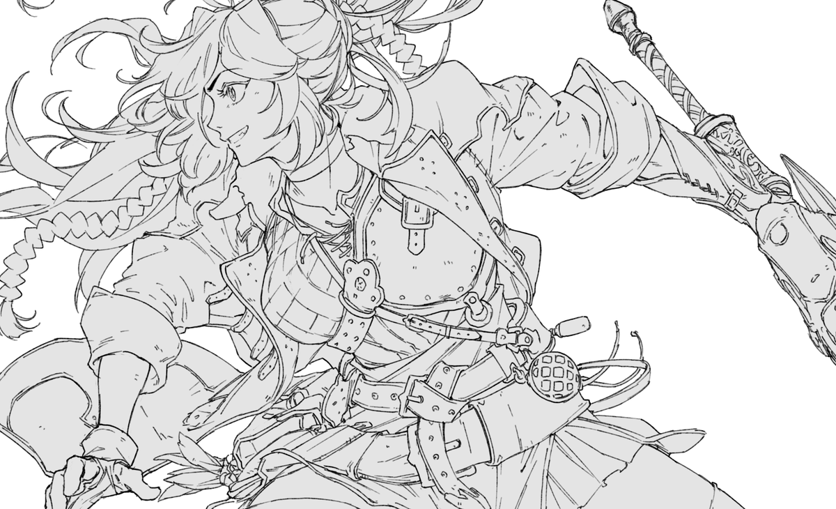 Don't mind me, I'm just crafting a #MonsterHunterWilds thing (for someone) ........🤫🫡🤔 