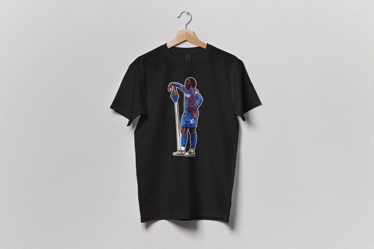 🔴🔵 GIVEAWAY 🔴🔵

I’m feeling confident and will give away one of these Eze t-shirts in your choice of size and colour if Palace beat Millwall today.

Just share this post and if we get through I’ll choose a winner at random. 

pnmfootballart.etsy.com/listing/188092…