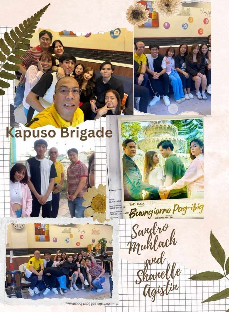 Miss you all guys.
TEAM SHANDRO
#TadhanaBuongiornoPagIbig
ShanDro OnTadhana