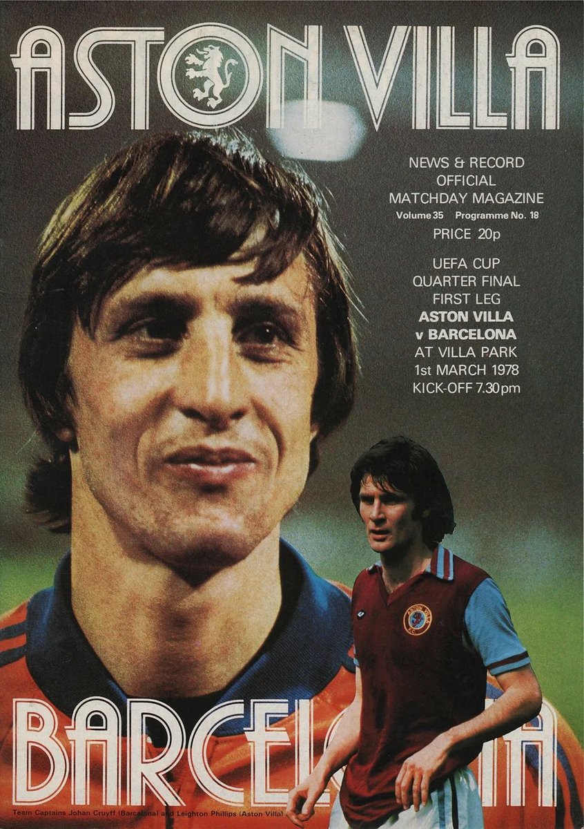 Forty-seven years ago today a young lad finally got his wish to go to Villa Park to attend his first Aston Villa game with his family. Standing in the Witton End terrace below the North Stand, seeing a goal from this great man - where have those years gone? #VTID