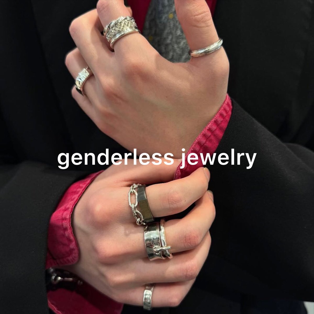 emshop_official's tweet photo. ◇横浜店◇
【genderless jewelry】
ジェンダーレスにご着用いただける #リング
#シルバー の重厚感もありつつ
抜け感も感じられるコーディネート
#イーエム #em #emgrp https://t.co/aO2izJZNzJ