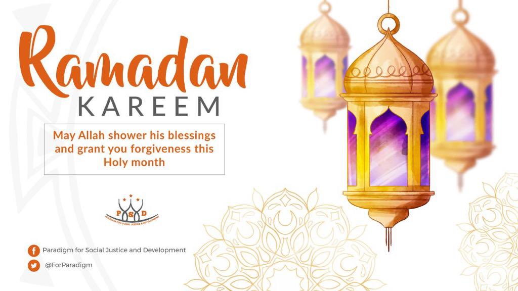 We wish all the Muslims across the globe a blessed month of Ramadan.
May Allah make it easy for you and grant you the best out of this month and make you from amongst those that He is pleased with.

#RamadanMubarak