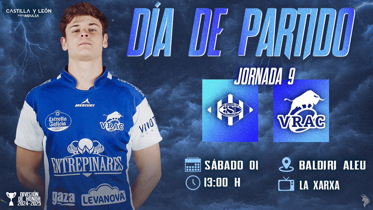 VRAC's tweet image. 🔵 🏴󠁧󠁢󠁳󠁣󠁴󠁿 ⚔️ Es #DíaDePartido 

🆚 @UESantboiana 

🏟️  Baldiri Aleu (13.00) 

📺 @esportsenxarxa