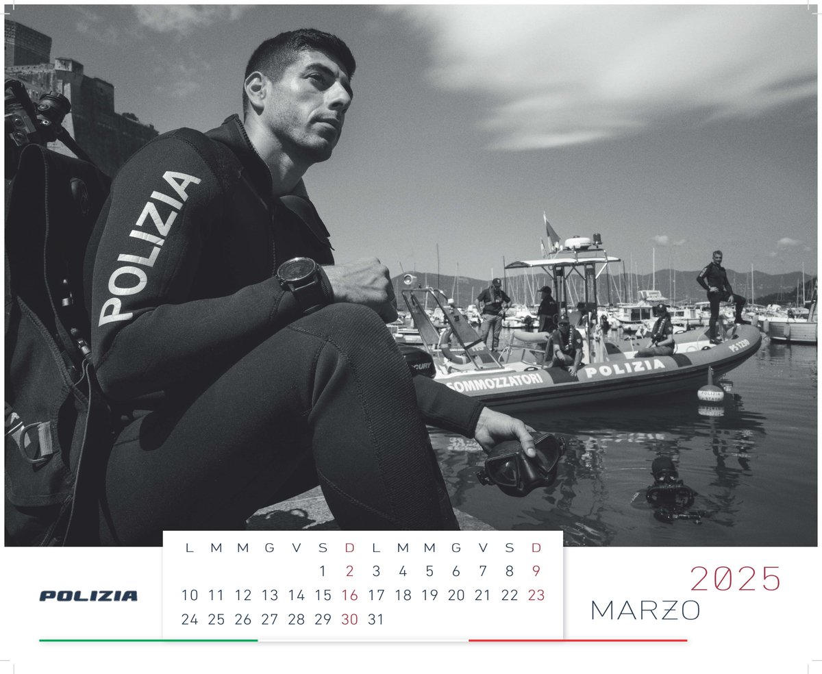 poliziadistato's tweet image. "Il nostro cielo inizia dove il vostro termina" è il motto dei nostri sommozzatori. A 60 metri di profondità il loro orizzonte è differente dal nostro.
Cuore e anima immortalati da @eoloperfido nell' immagine di marzo del #calendarioPolizia 2025.
#essercisempre #1febbraio