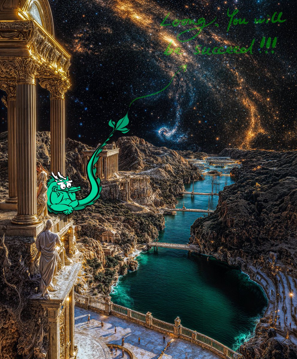 fayabtc's tweet photo. Loong, you will be succeed. 🗽 • 🐲🐉 https://t.co/XKiS4qasB6