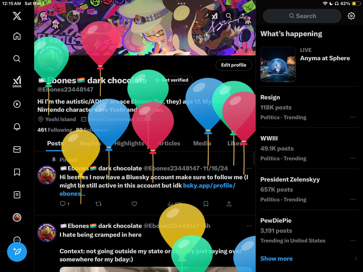 Hehe balloons