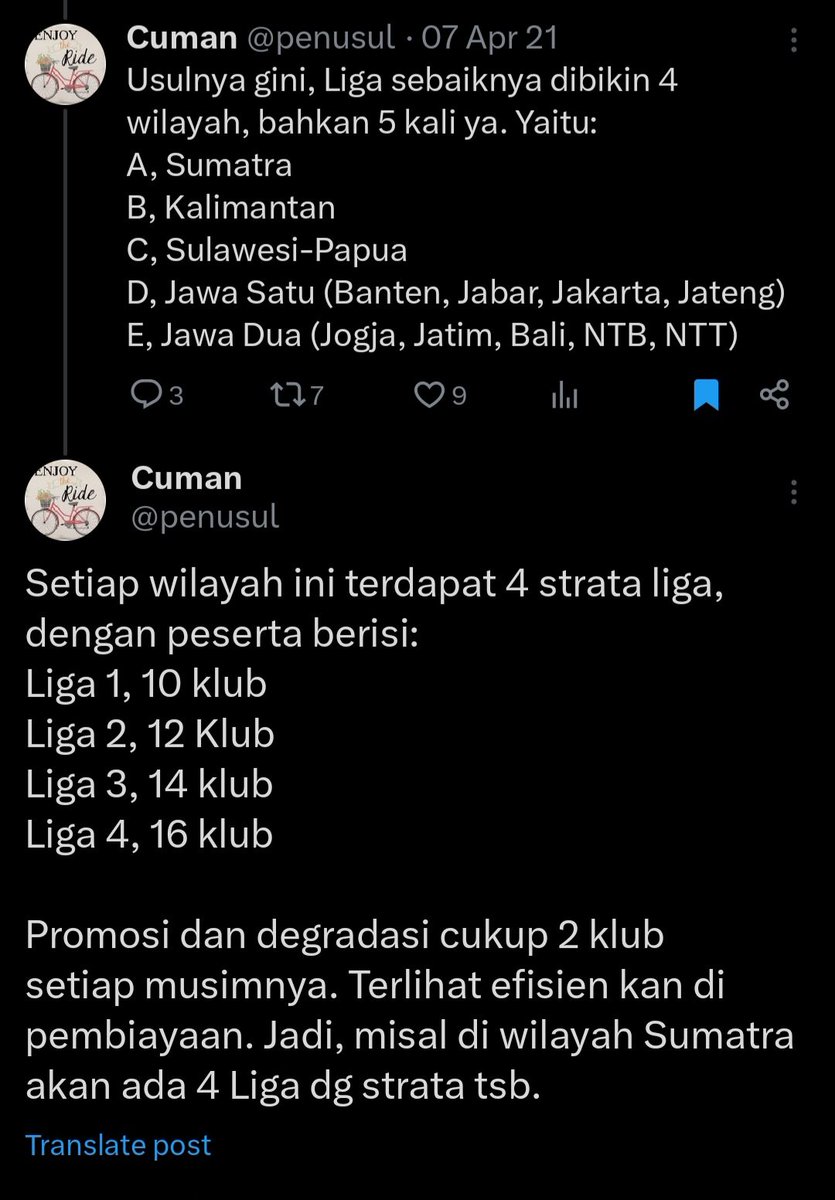penusul's tweet photo. @idextratime Mayan! Tahun depan bikin 5 wilayah bisa ini @pt_lib

https://t.co/U8pmx1nY5V https://t.co/p34xlvb5mr