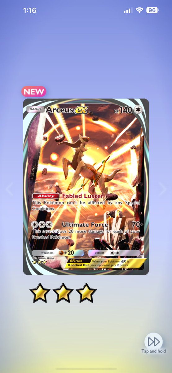 Like 3 or 4 packs into the new set and already pulled this 🤷🏼‍♂️