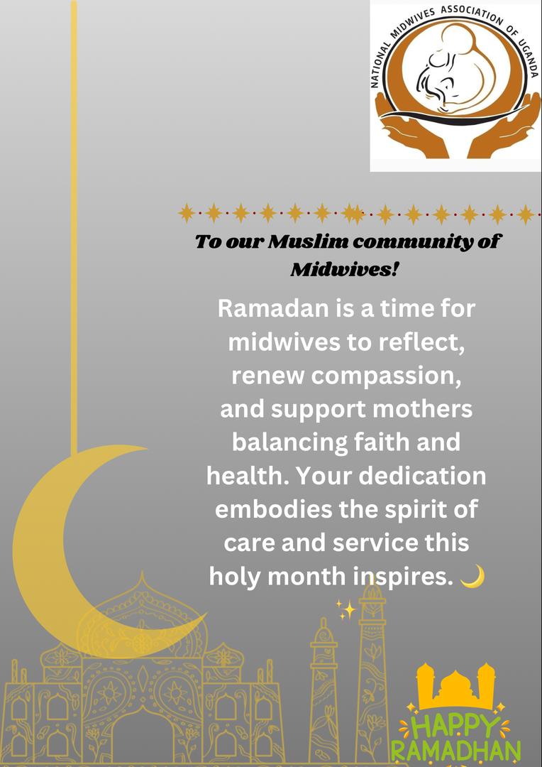 As the blessed month of Ramadan begins, we extend our warmest wishes to all midwives who tirelessly care for mothers and newborns. This sacred time of reflection, gratitude, and community is an opportunity to renew our commitment to compassion and service.

Happy Ramadhan 🌙 🌙