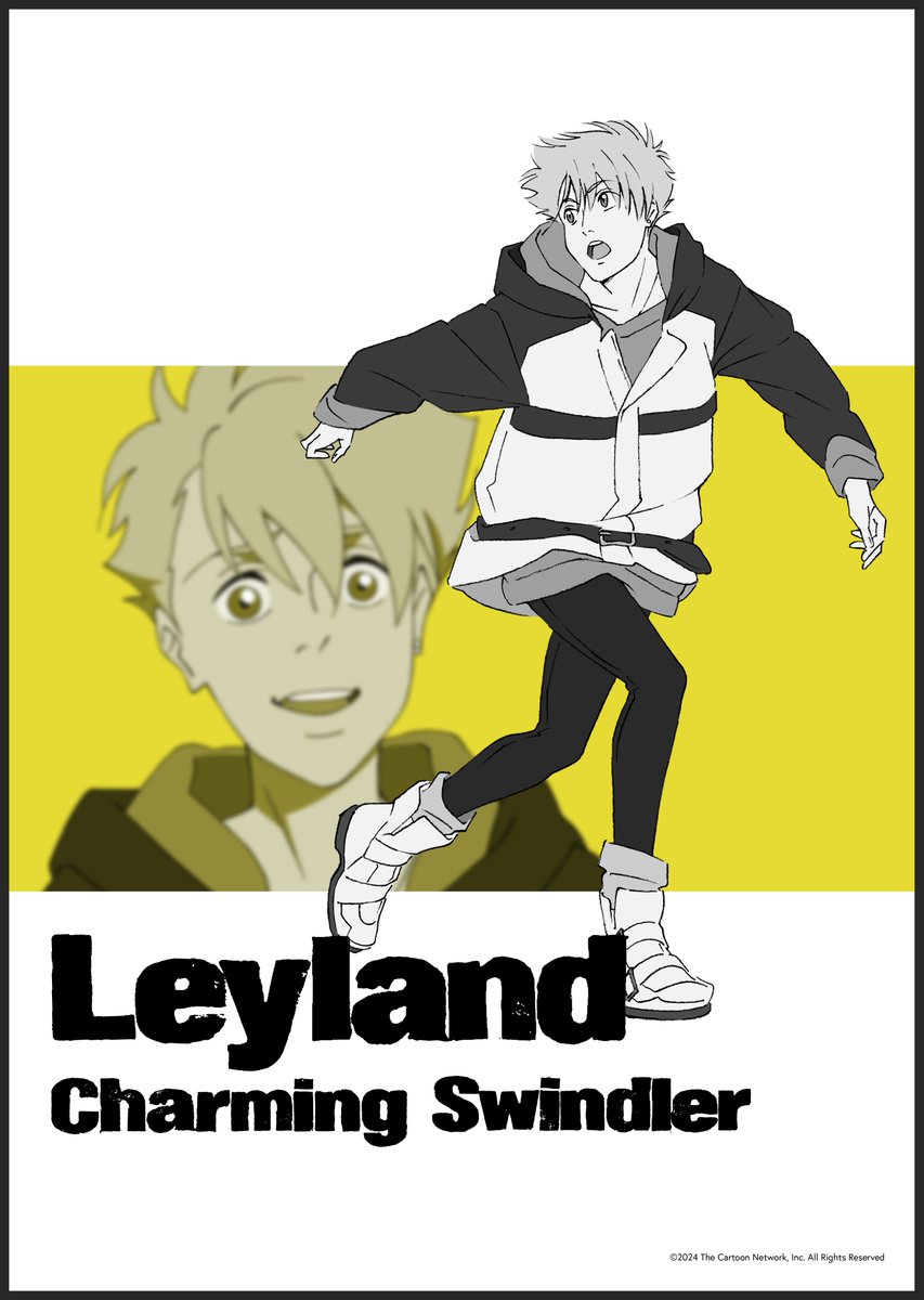 ◤特技はドローンの操縦。 趣味はエゴサーチ。 ◢ リーランド(CV