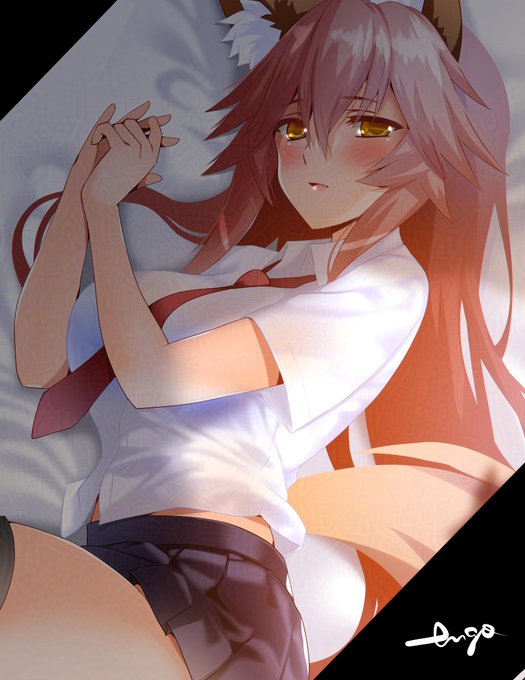 ベッドに寝てたJK玉藻ちゃん#FGO 