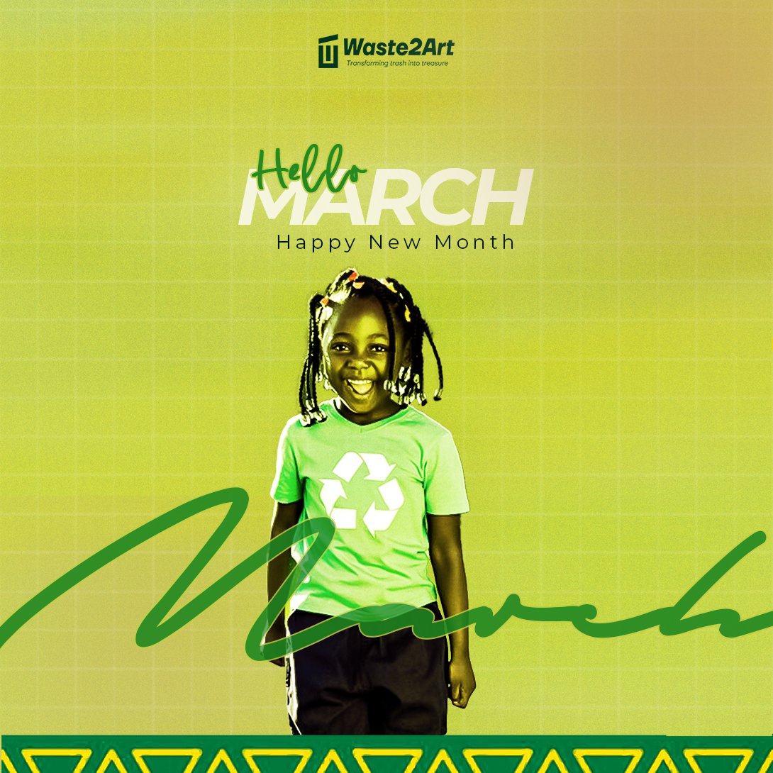 ArtWaste's tweet photo. Happy New Month! 🎉💚

New month, new chances to rethink waste &amp; embrace sustainability! ♻️🌍 Let’s create a greener Ekiti, Nigeria, Africa &amp; beyond - one step at a time. Reduce, reuse, recycle! 

#HappyNewMonth #WasteToArtNigeria #GreenerFuture #ClimateAction https://t.co/JDDgF6VJ4x