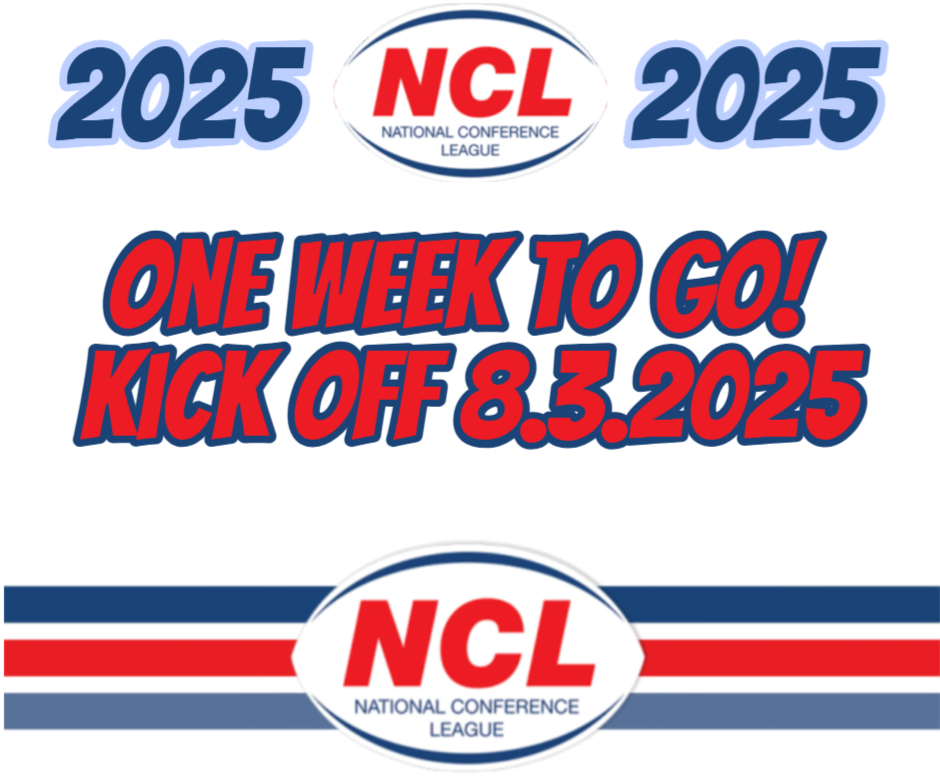 One week until our season kicks off.