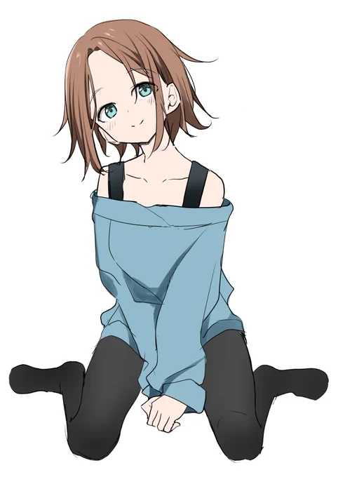 ラクガキ最近デコ出し娘が好き 