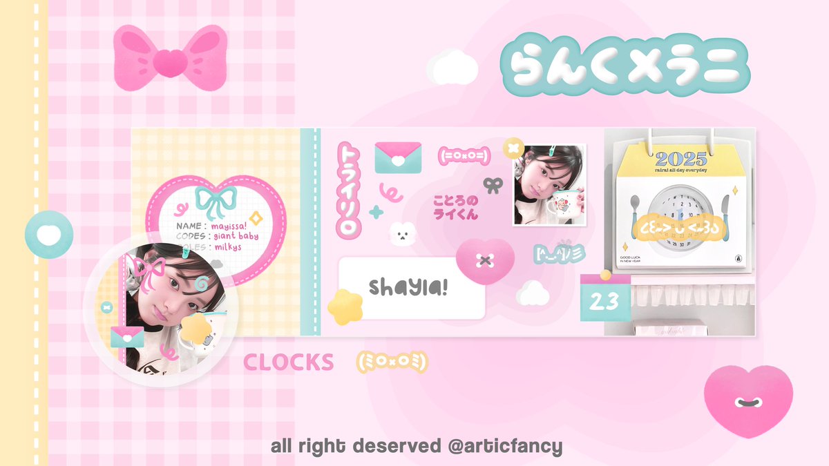 ArticFancy's tweet image. help retweet terimakasih ꒰ᐢ. .ᐢ꒱  

menjelang awal ramadhan artic mau ngadain flash sale ; 8 template layout only 100K per each &amp;amp; available untuk dp 50K template sudah di sertai recolor elemen juga tutor okai, order via dm grab it fast!  𓊆 🐰 𓊇

#zonauang  🪡🩹