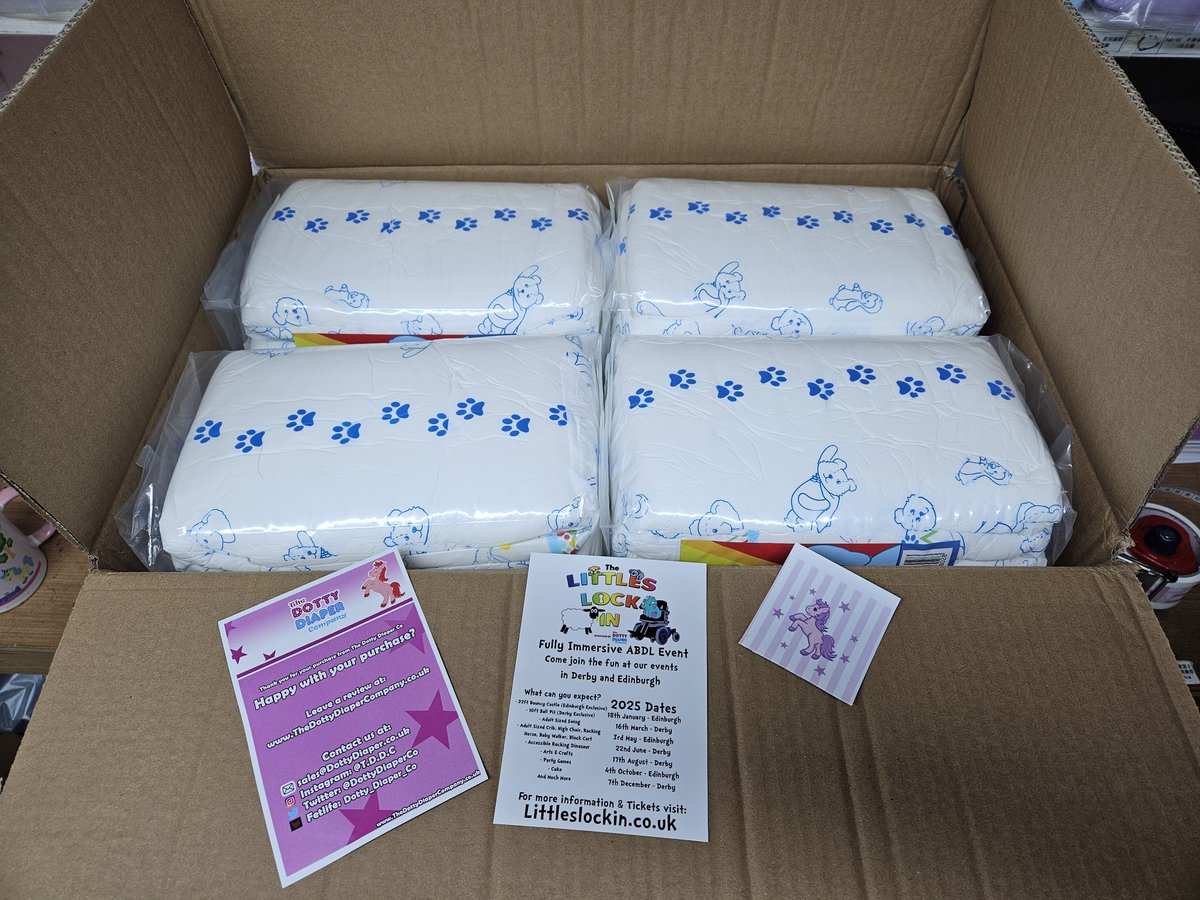 DottyDiaperCo's tweet photo. Bed Teds is currently on sale for £50 for a case of 40 Diapers!

SHIPPING QUICKLY DISCREETLY AND CHEAPLY WORLDWIDE FROM:

https://t.co/6mVtu62u0y https://t.co/HEwxJDgka0