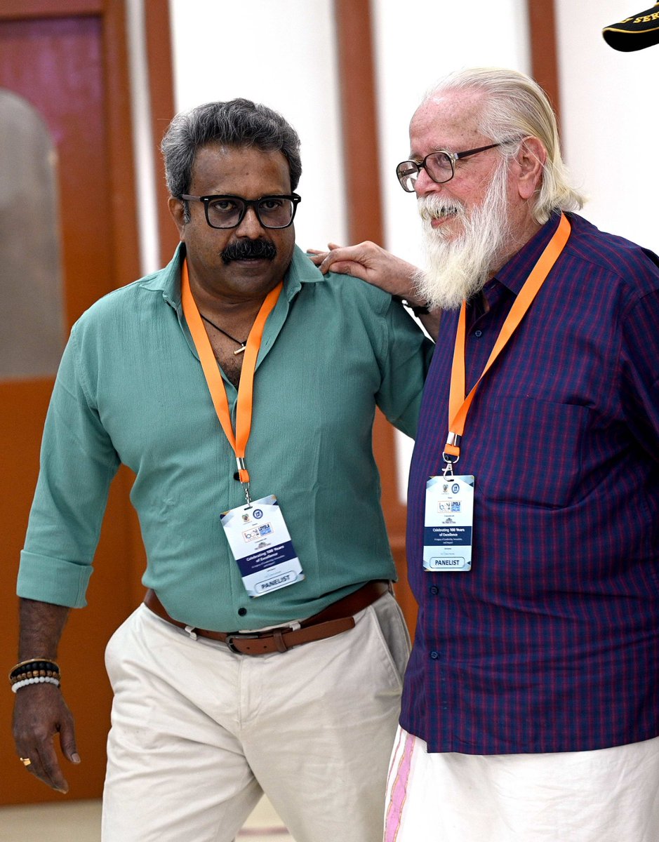 In conversation with rocket scientist #Nambinarayanan at the Loyola College centenary celebration in association with The Times of India on Friday. <a href="/TOIChennai/">TOIChennai</a> <a href="/TOIPlus/">TOI Plus</a> <a href="/TOIIndiaNews/">TOI India</a> <a href="/timesofindia/">The Times Of India</a> <a href="/ActorMadhavan/">Ranganathan Madhavan</a> <a href="/nambina24188494/">nambinarayanan</a>
