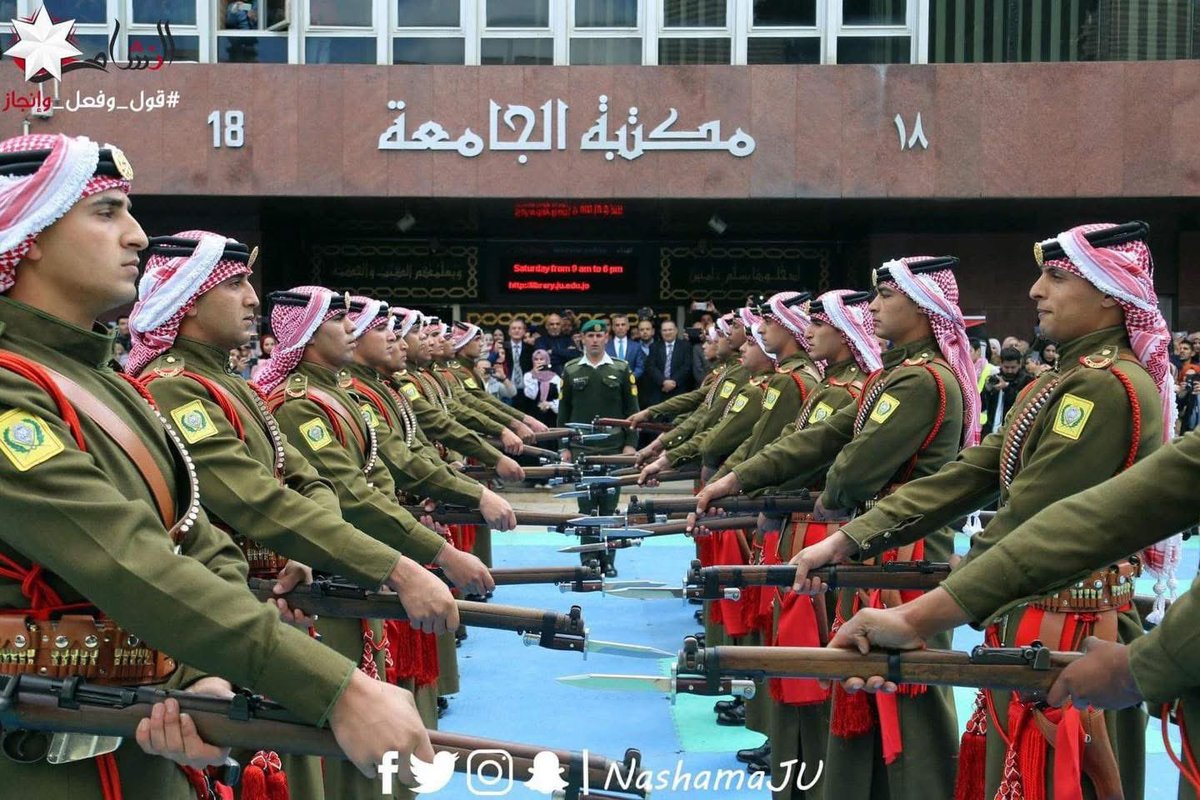 وسلامٌ للجيش حتى يفنى السلام 🇯🇴❤️