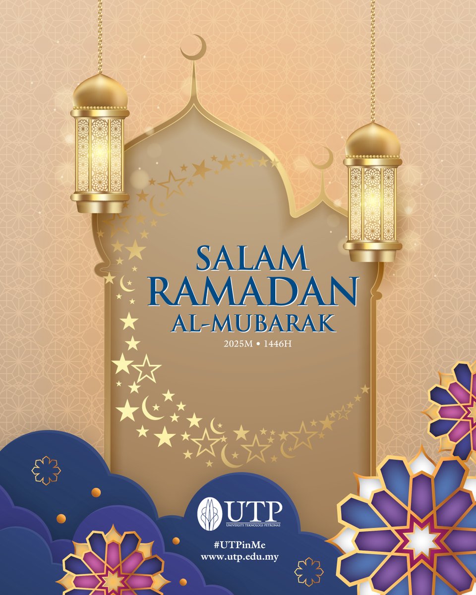 UTPOfficial's tweet photo. It's that time of year again to nourish the soul, mind, and heart.
Salam Ramadan!

#UTPinMe https://t.co/8zJzNiEFIO