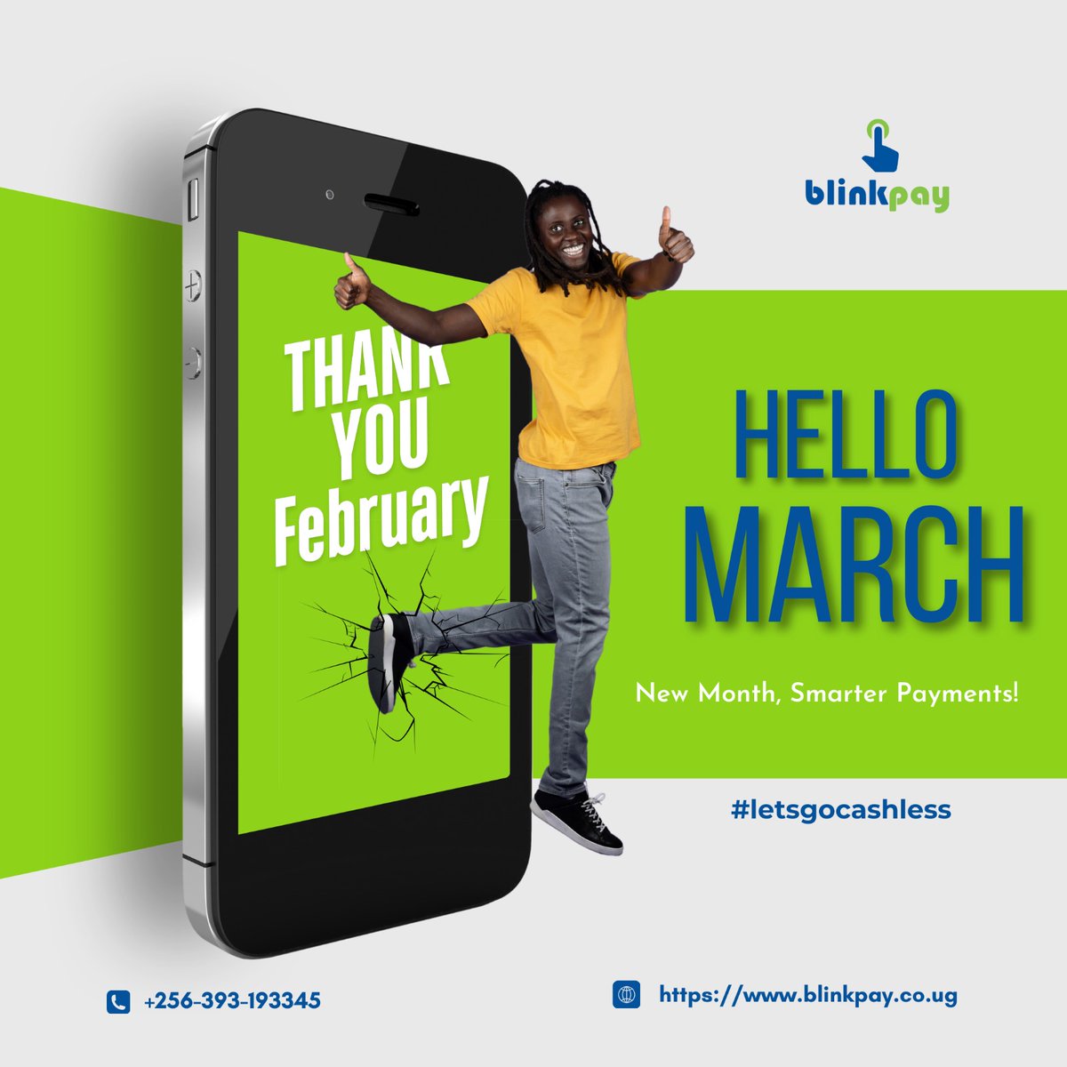 blinkpay1's tweet image. Let this new month bring great miracles, new visions, and greater blessings.
#letsgocashless