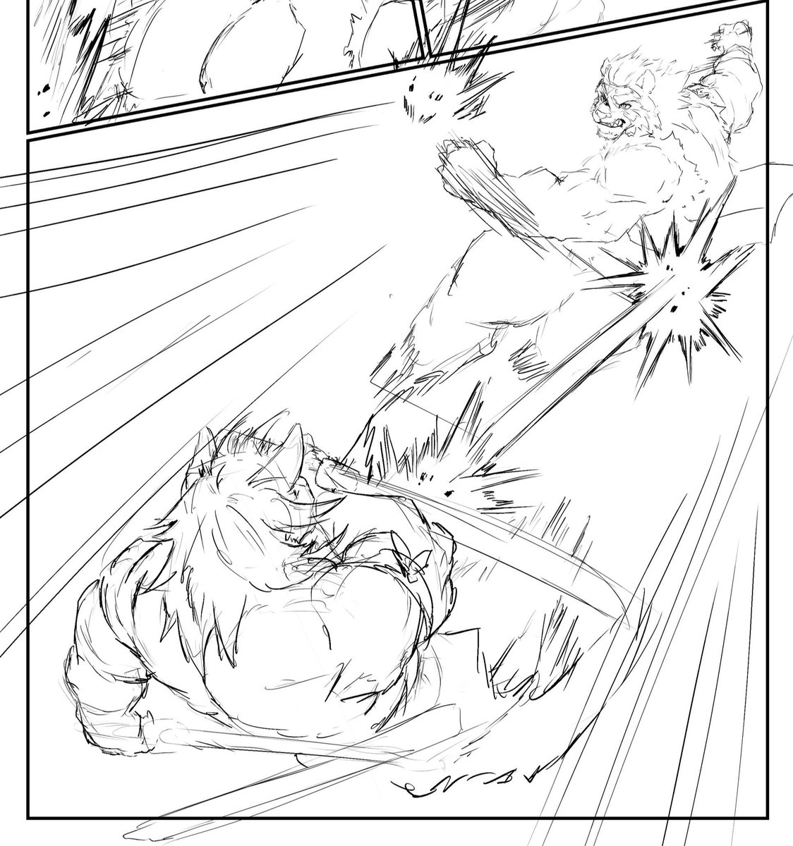 高铁上摸摸鱼，上面两个分镜画的不是很好，要改，所以就不放出来了