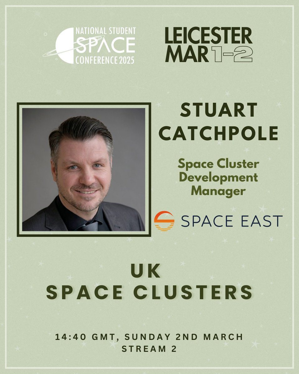 SPACE CLUSTERS UK PANEL! 🌟

🪐 Have you planned which talks and sessions you’re attending yet?
Check out the full programme here: [loom.ly/sfkW68E]

#UKSEDS #NSSC2025 #SpaceBeyondSTEM