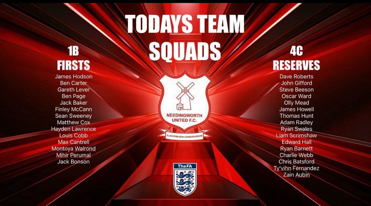 Needingworth United (@needingworthu) on Twitter photo 