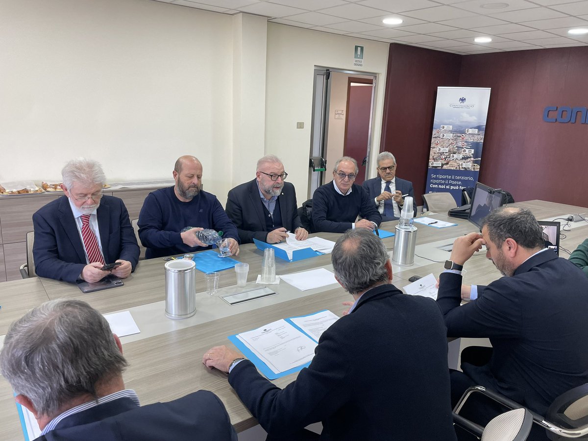 La Giunta di Confcommercio Sicilia