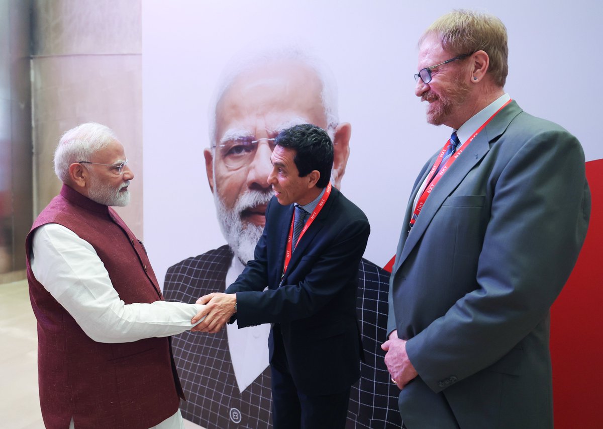 Interacted with Mr. Carlos Montes today at the NXT Conclave. He has made rich contributions to furthering social innovations. He has been appreciative of India’s strides in digital technology, FinTech and more.