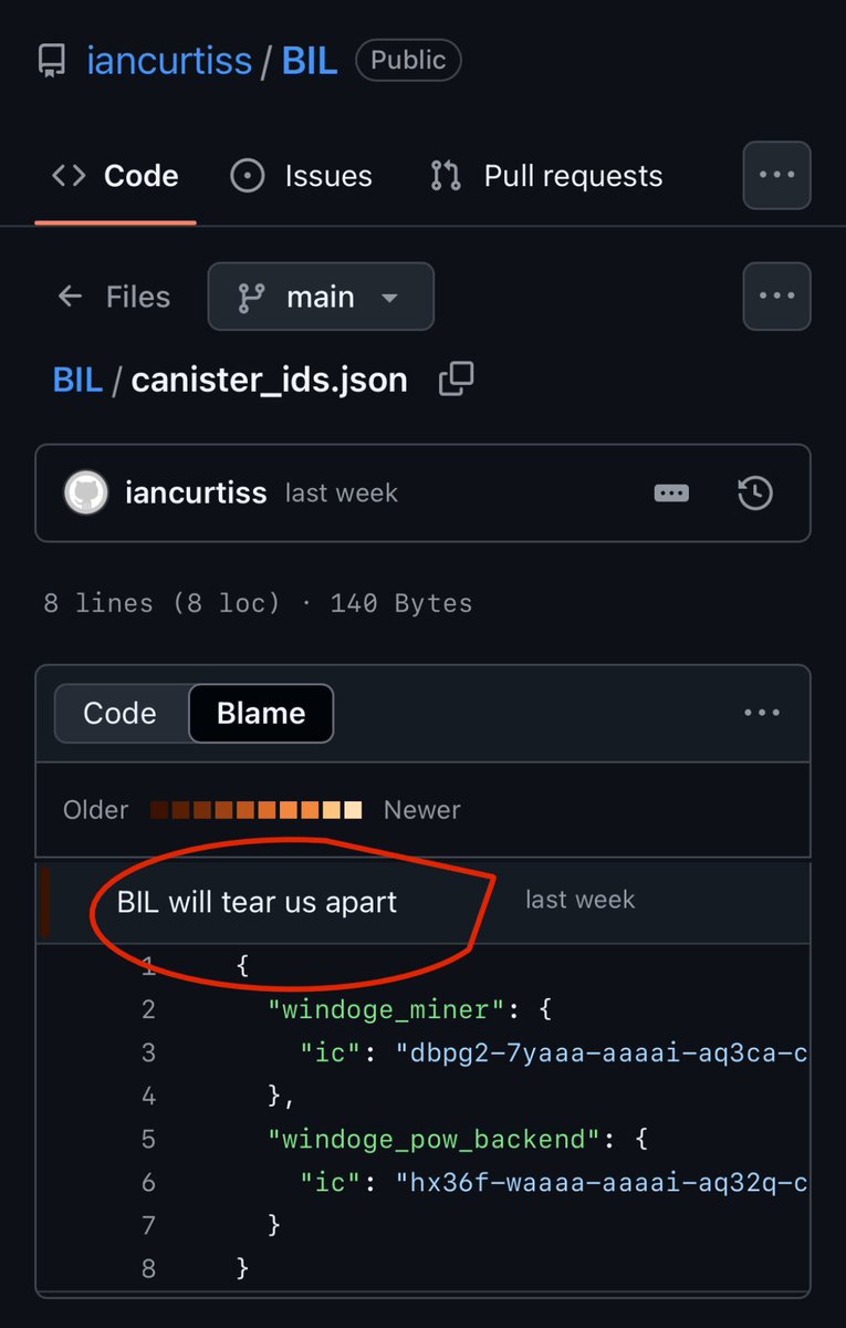 There is a lot of subversion in crypto. If Luke and Robert $BOB are connected and really do know each other in real life then there is a strong possibility of foul play here. 👀

Why was this cryptic warning included in the $BIL github before the hack? This is getting weird.. 🤔