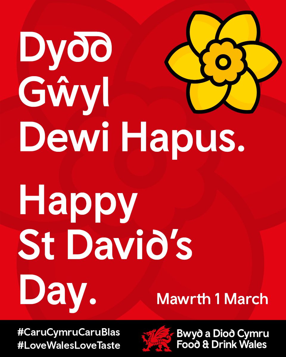 Dydd Gŵyl Dewi Hapus / Happy St David's Day! 

Our tasty waffles are the perfect way to celebrate Wales today, whether you enjoy them as a mid-morning snack or a delightful after-dinner treat. How do you plan to 'Make it Welsh' this St David's Day? 🌼